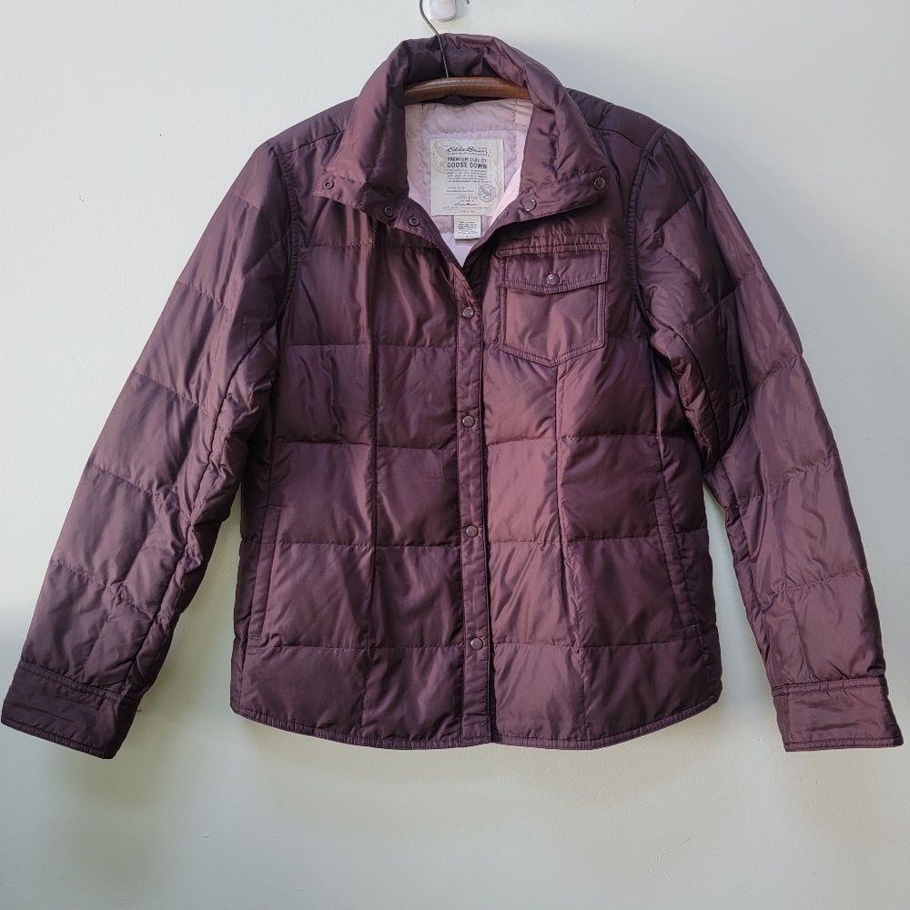 Eddie Bauer Down Puffer Jacket Womens Large